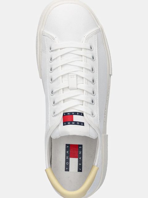 Tommy Jeans sneakersy FLATFORM CANVAS SNEAKER
