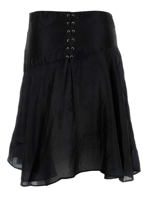 Gimaguas Justine lace-up mini skirt - Black - zdjęcie produktu nr 2