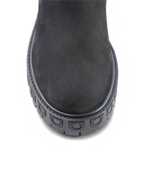 Ferragamo elastic-side Chelsea boots - Black