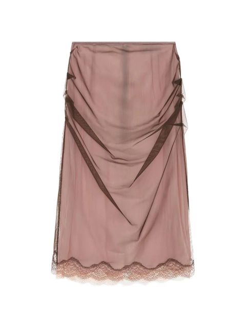 16Arlington Hedda midi skirt - Brown - zdjęcie produktu nr 1