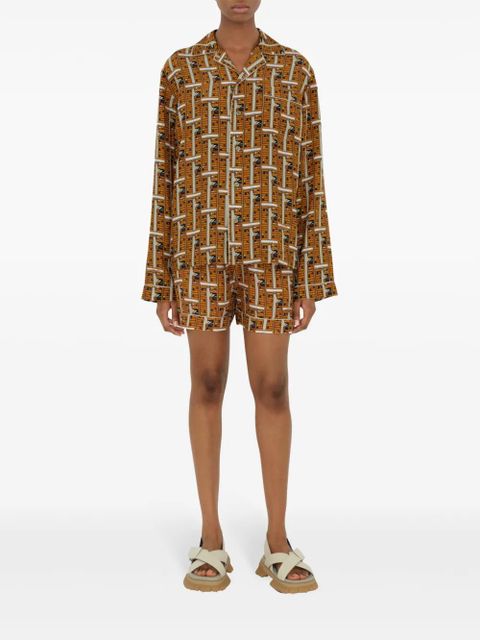 Burberry Bus pajama top - Orange - zdjęcie produktu nr 2