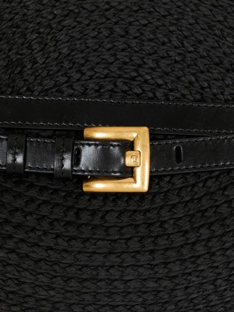 Balmain medium Shuffle buckle shoulder bag - Black