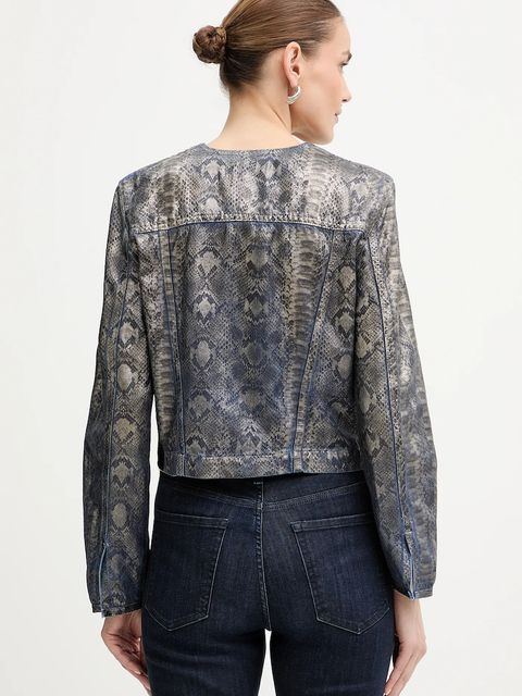 Guess kurtka TERSA kolor szary przejściowa W5BN97 D5QK2