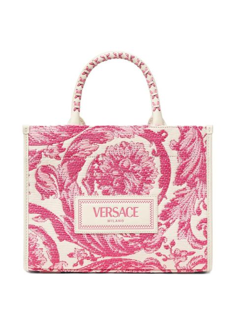 Versace small Barocco Athena tote bag - Pink - zdjęcie produktu nr 1