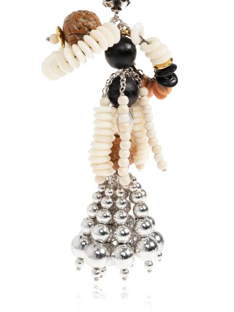 ISABEL MARANT charm-embellished keychain - Silver