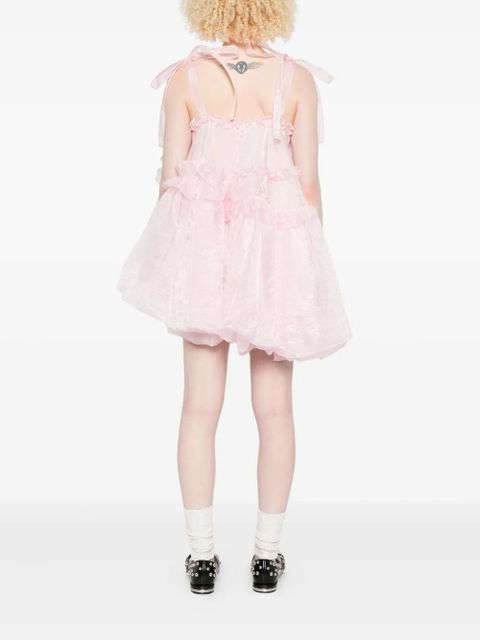 Cecilie Bahnsen Cristina minidress - Pink