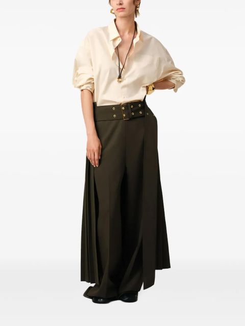 AMI Paris pleated skirt - Green - zdjęcie produktu nr 2