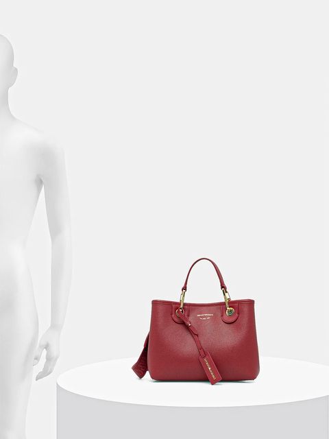 Emporio Armani torebka kolor czerwony EW000361 AF12036