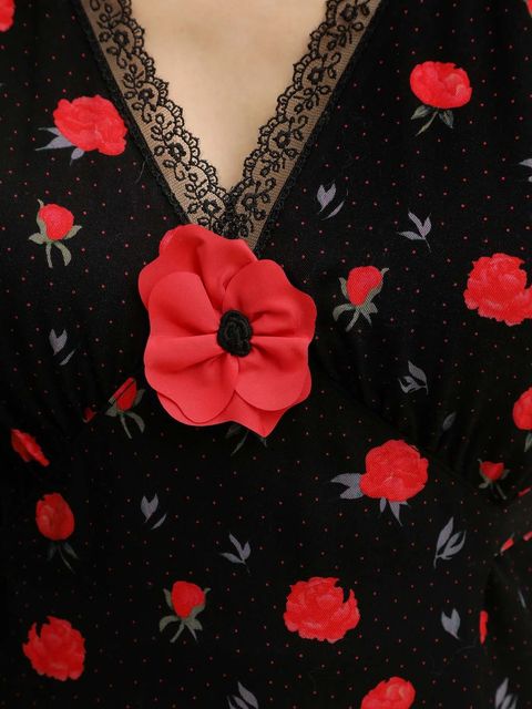 The Sleeper sukienka kolor czarny mini prosta PMNDR02F017L