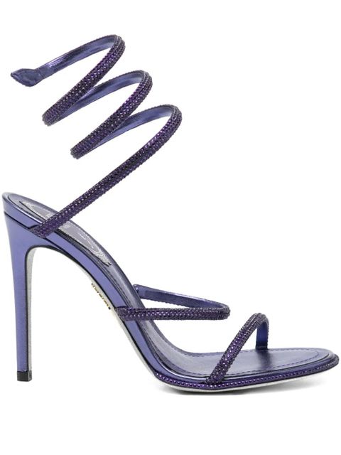 René Caovilla 80mm Cleo sandals - Purple - zdjęcie produktu nr 1