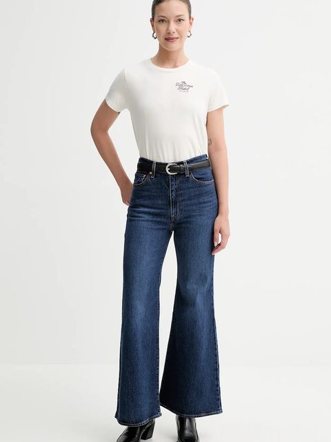 Levi's t-shirt bawełniany damski kolor beżowy A8804 - zdjęcie produktu nr 2