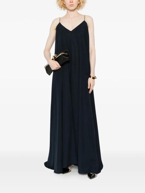 Eleh V-neck strap maxi dress - Blue - zdjęcie produktu nr 2