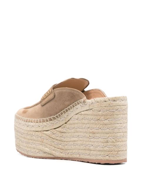 Gianvito Rossi 105mm Maxilla espadrilles - Neutrals