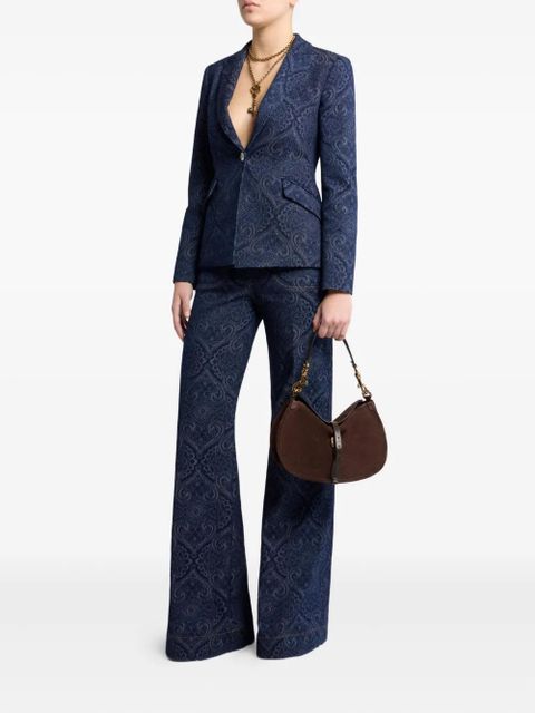 ETRO paisley-jacquard jeans - Blue - zdjęcie produktu nr 2