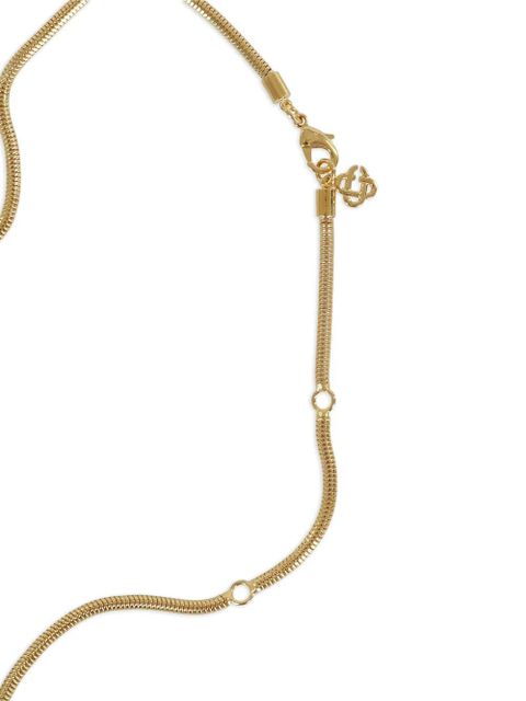 Casablanca logo-pendant necklace - Gold - zdjęcie produktu nr 2