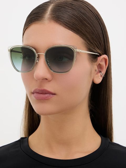 Coach okulary przeciwsłoneczne kocie oczy damskie - zdjęcie produktu nr 2