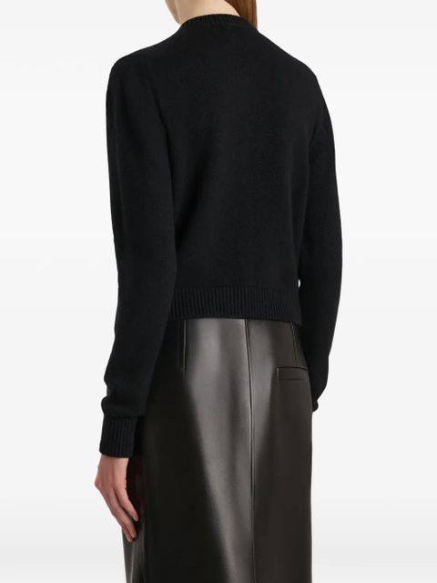 KHAITE Everheart cardigan - Black