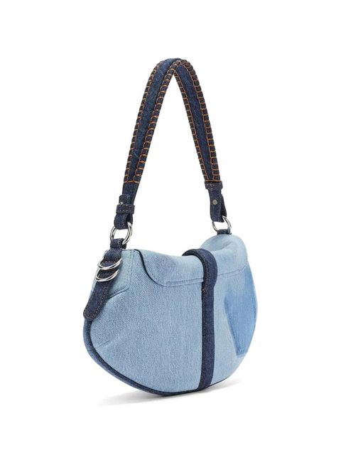 GANNI B-Kat denim shoulder bag - Blue - zdjęcie produktu nr 2
