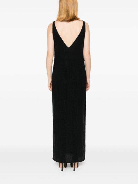 Magda Butrym crepe maxi dress - Black