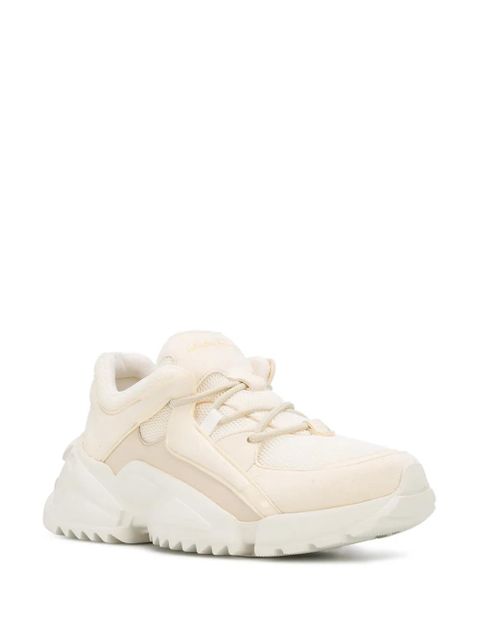 Ferragamo panelled chunky sneakers - White - zdjęcie produktu nr 2