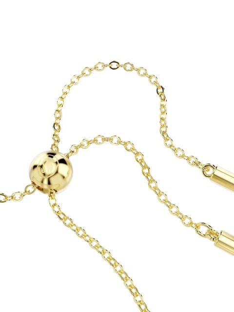 Swarovski Matrix Tennis crystal-embellished gold bracelet