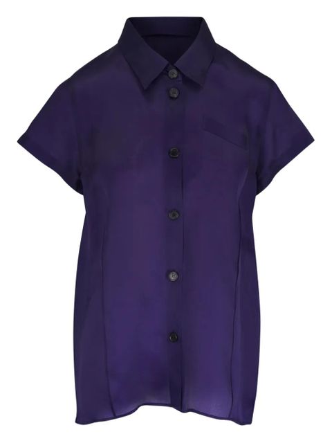 KHAITE Keefe shirt - Purple - zdjęcie produktu nr 1