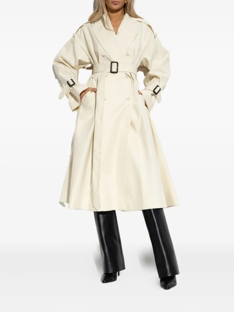 Givenchy double-breasted belted coat - White - zdjęcie produktu nr 2