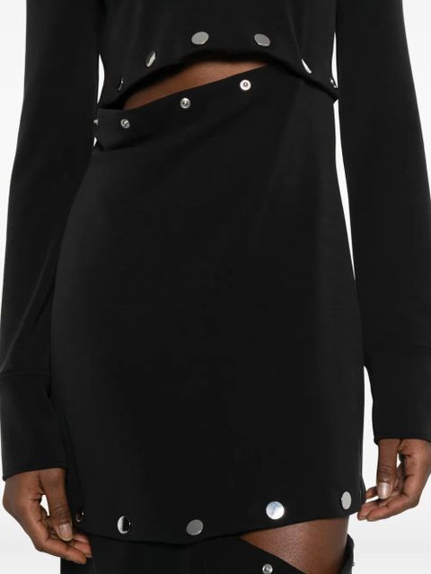 Sportmax shortenable black dress