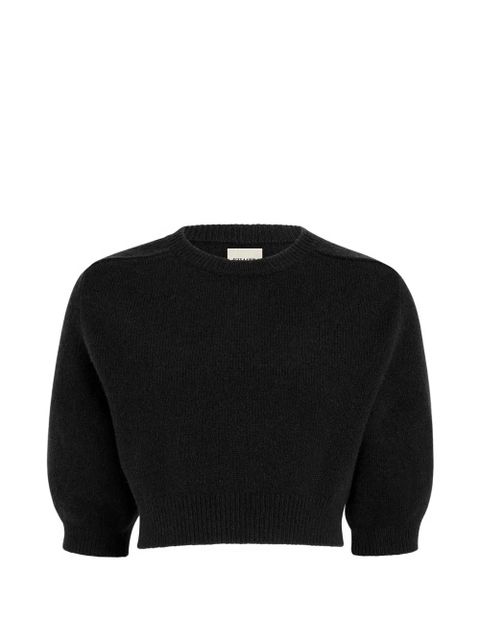 KHAITE Lorelai sweater - Black - zdjęcie produktu nr 1