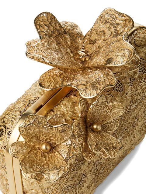 Jimmy Choo Cloud clutch bag - Gold