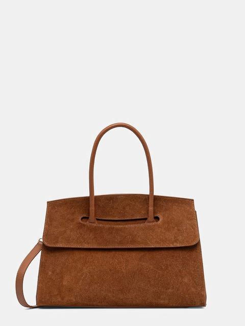 Answear.LAB torebka zamszowa