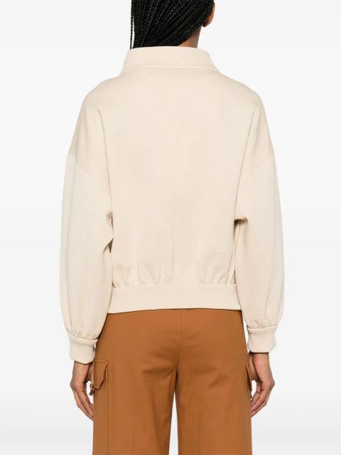 Max Mara Gastone logo-embossed jacket - Neutrals