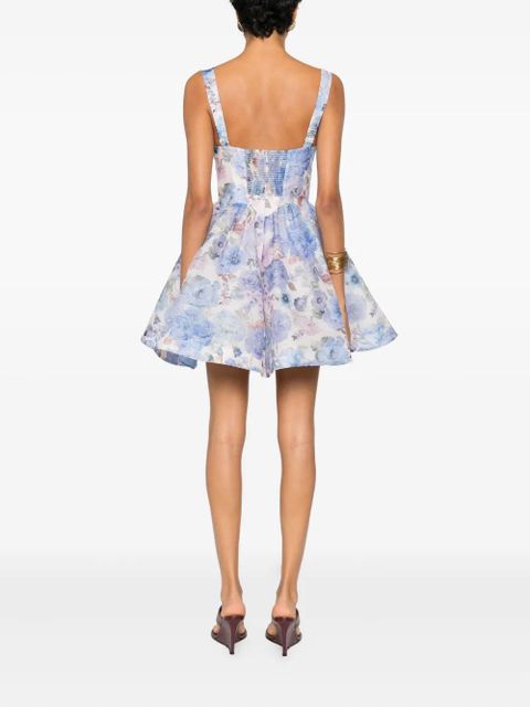 ZIMMERMANN Rebellion mini dress - Purple