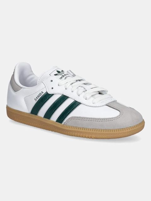 adidas Originals sneakersy skórzane Samba OG kolor biały JI2724 - zdjęcie produktu nr 1