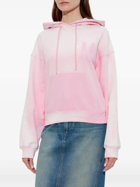 Moschino tie-dye patterned hoodie - Pink