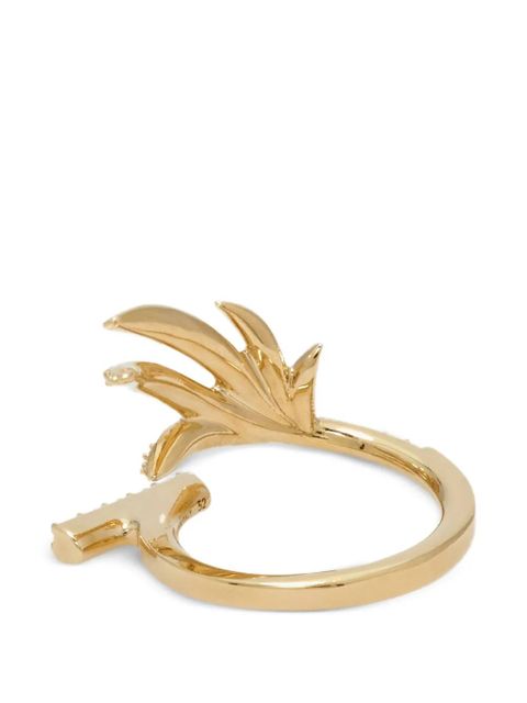 Ferragamo crystal ring (52mm) - Gold - zdjęcie produktu nr 2