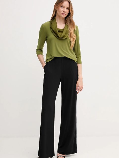 Joseph Ribkoff bluzka damska kolor zielony gładka 253211