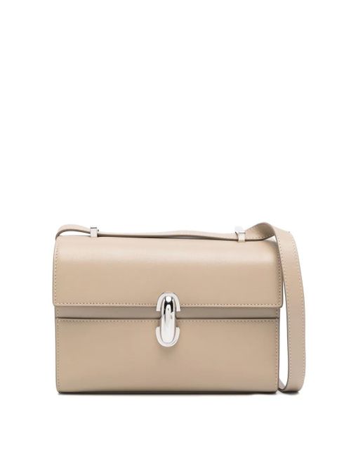 Savette Symmetry 19 leather crossbody bag - Neutrals - zdjęcie produktu nr 1