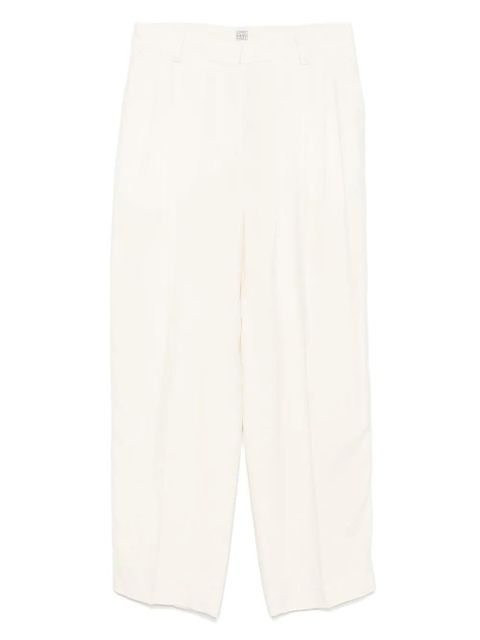 TOTEME double-pleat trousers - Neutrals - zdjęcie produktu nr 1
