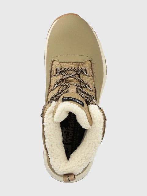 Jack Wolfskin buty Everquest Texapore Mid damskie kolor brązowy ocieplone 4053581 - zdjęcie produktu nr 2