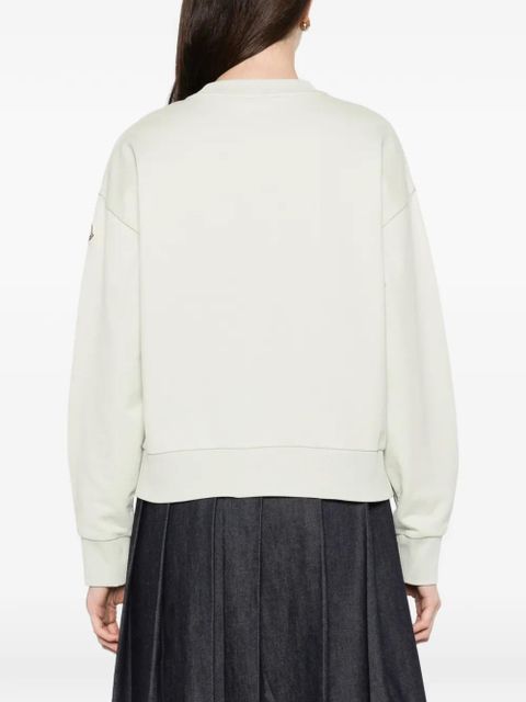Moncler logo sweatshirt - Green