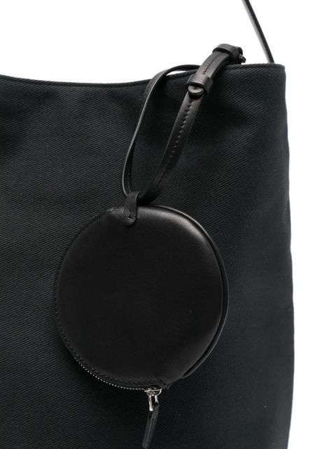 The Row large N/S Park bucket bag - Black