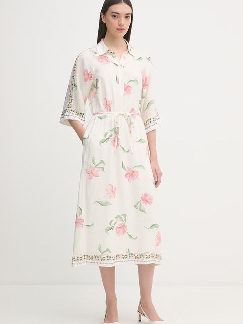 Mos Mosh sukienka letnia z wiskozą Bunno - zdjęcie produktu nr 1