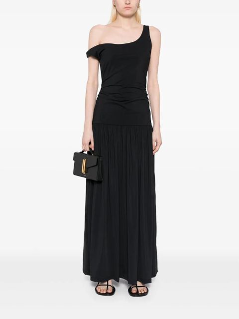 Róhe off-shoulder light scuba dress - Black - zdjęcie produktu nr 2