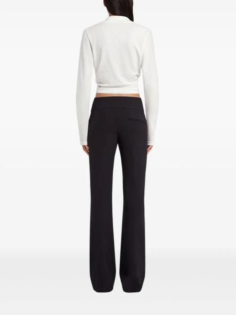 Courrèges twist-detailing shirt - White