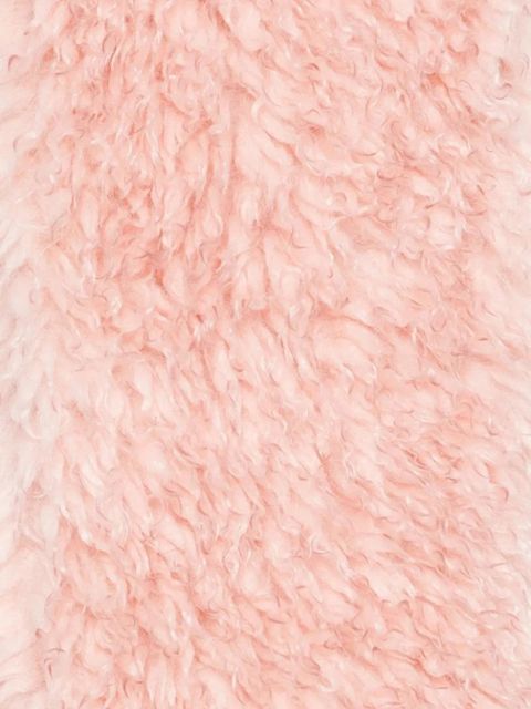 GANNI faux-fur scarf - Pink - zdjęcie produktu nr 2