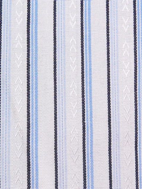 SHUSHU/TONG pin-tuck lace-trim blouse - White