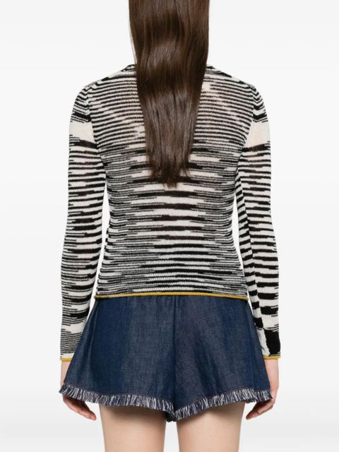 Missoni striped T-shirt - Black
