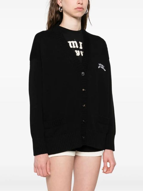 AMIRI cotton cardigan - Black