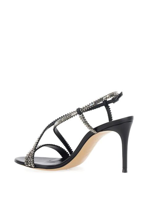 Casadei Josephine strappy heeled sandals - Black
